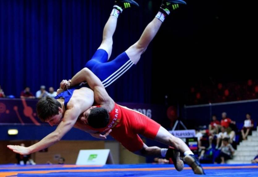 В Харькове прошел чемпионат Украины по греко-римской борьбе