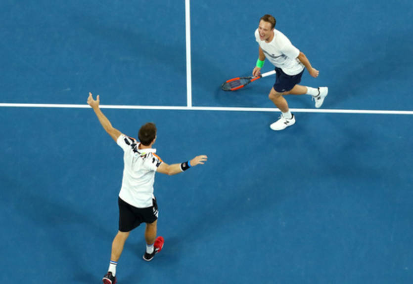 Континен и Пирс - победители парного Australian Open