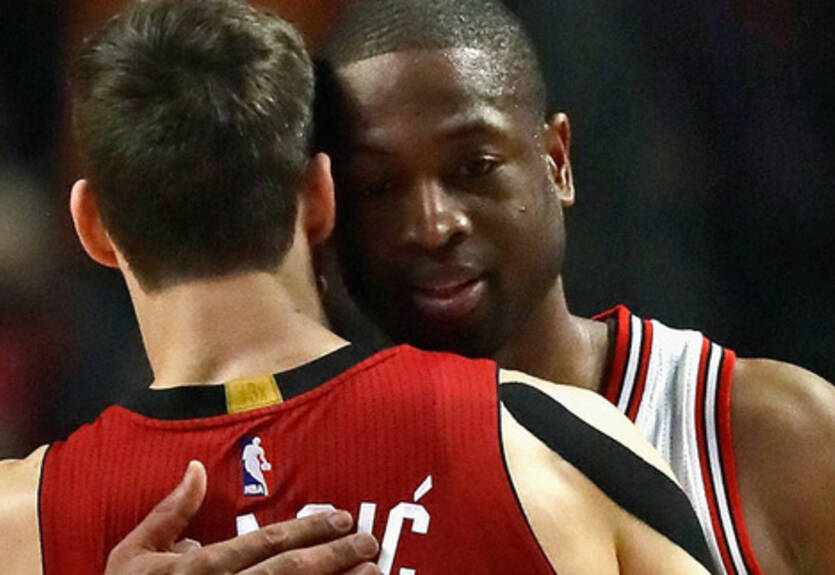 НБА. Уэйд и Чикаго уступают Майами, победы Кливленда и Нью-Йорка