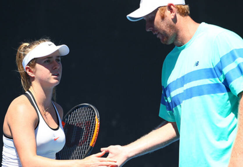 Australian Open. Свитолина c боем пробилась во второй раунд микста