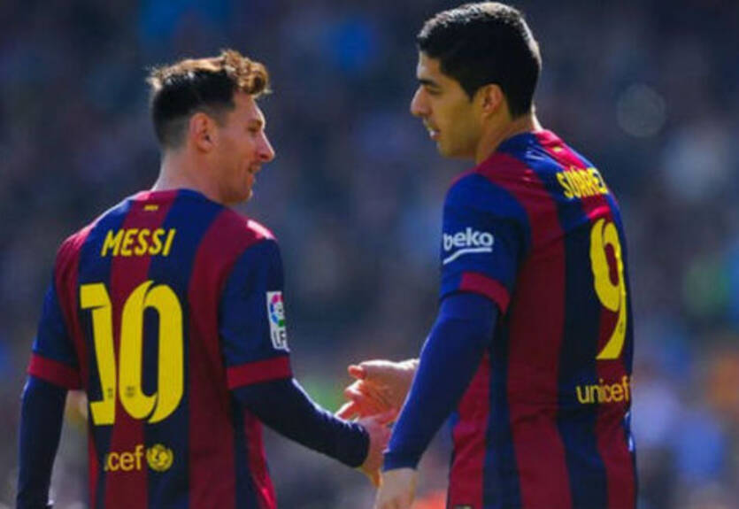 Суарес руководству Барсы: Месси - лучший в мире, ему нужен новый контракт