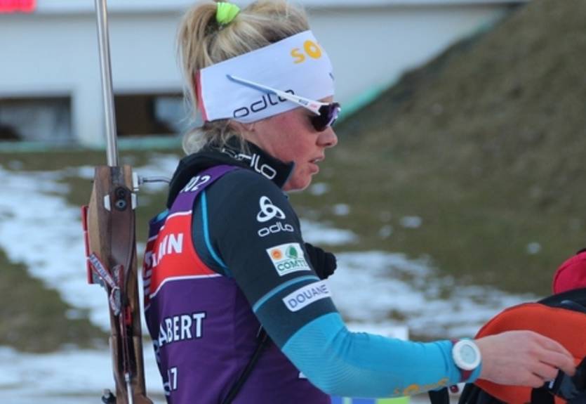 Биатлон. Дорен Абер принесла Франции дубль