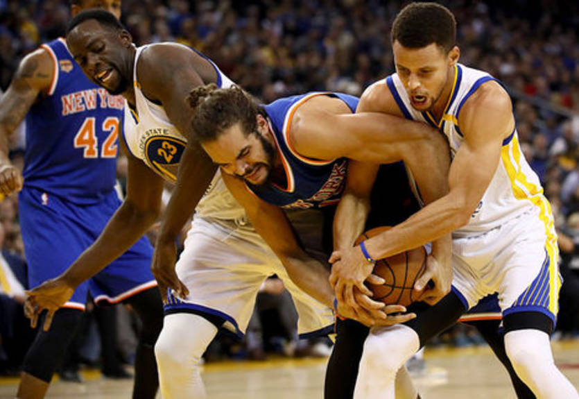 НБА. Голден Стейт не имел проблем с Нью-Йорком