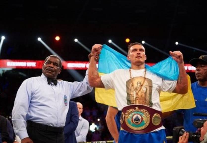 Усик может выступить на одном вечере бокса с Головкиным