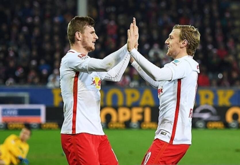 Бундеслига. РБ Лейпциг легко обыгрывает Фрайбург на выезде