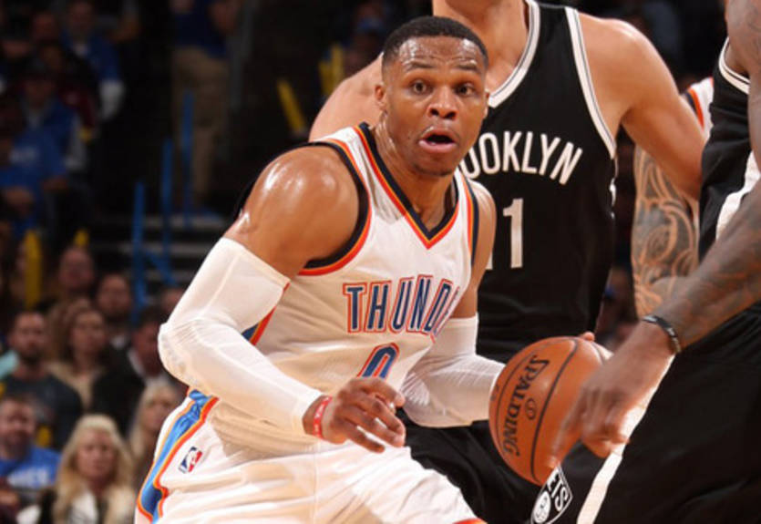 НБА. Уэстбрук вырвался в лидеры по количеству трипл-даблов