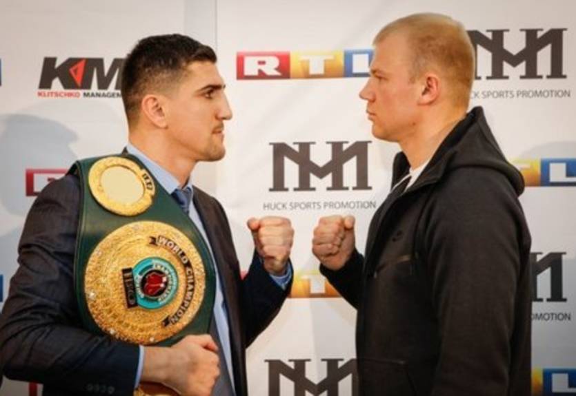 Хук и Кучер провели финальную пресс-конференцию перед очным поединком