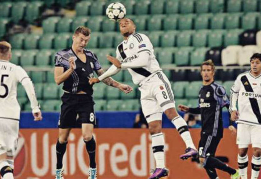 Голевая перестрелка Легии и Реала. Обзор матча