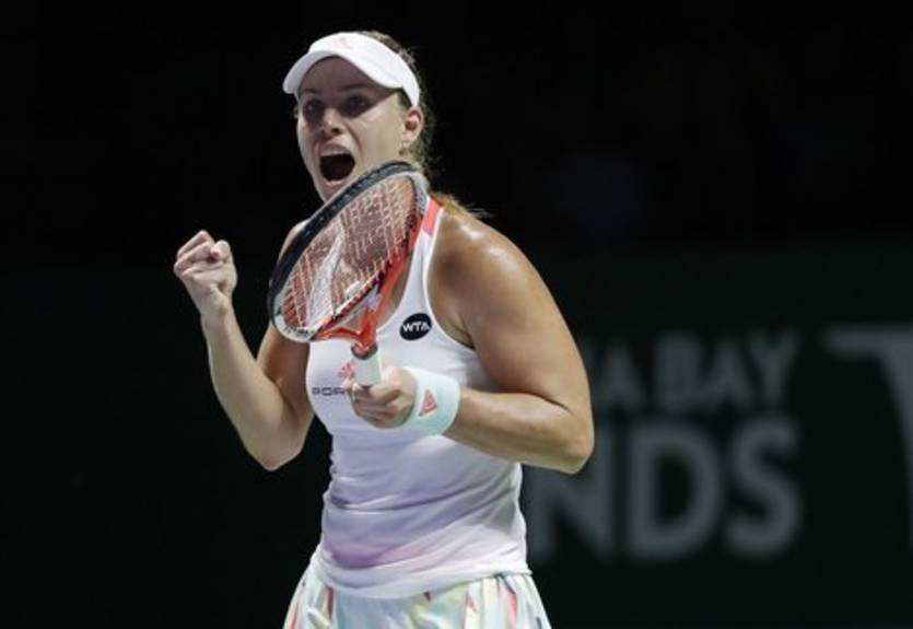 WTA Finals. Кербер - Халеп. Обзор матча