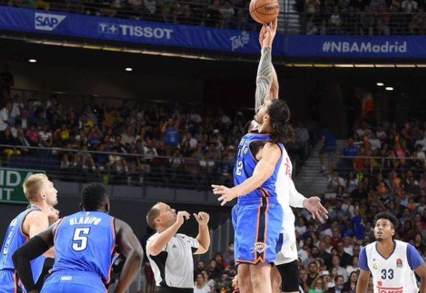 NBA Global Games. Реал набросал 142 очка Оклахоме и победил