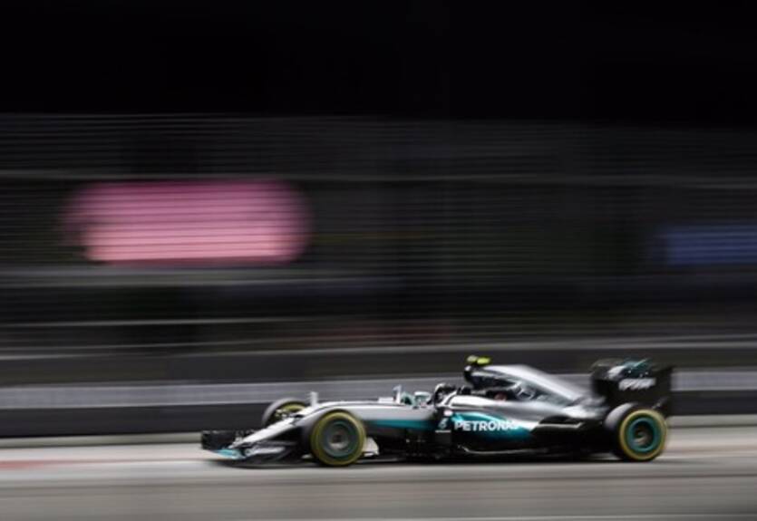 Формула-1. Гран-при Сингапура. Росберг побеждает на трассе "Марина Бей"