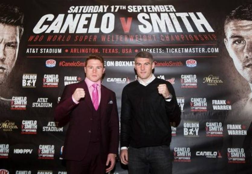 Альварес и Смит прошли взвешивание