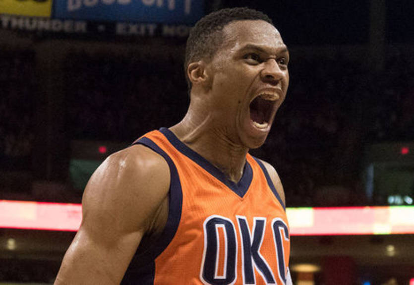 НБА. Рассел Уэстбрук: ТОП-10 моментов сезона