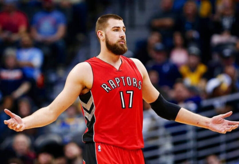 НБА. Валанчюнас может сыграть в 4-м матче с Кливлендом