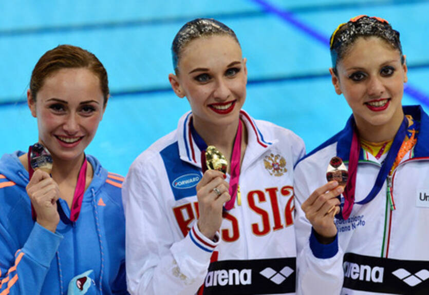 Синхронное плавание. Волошина добывает серебро чемпионата Европы