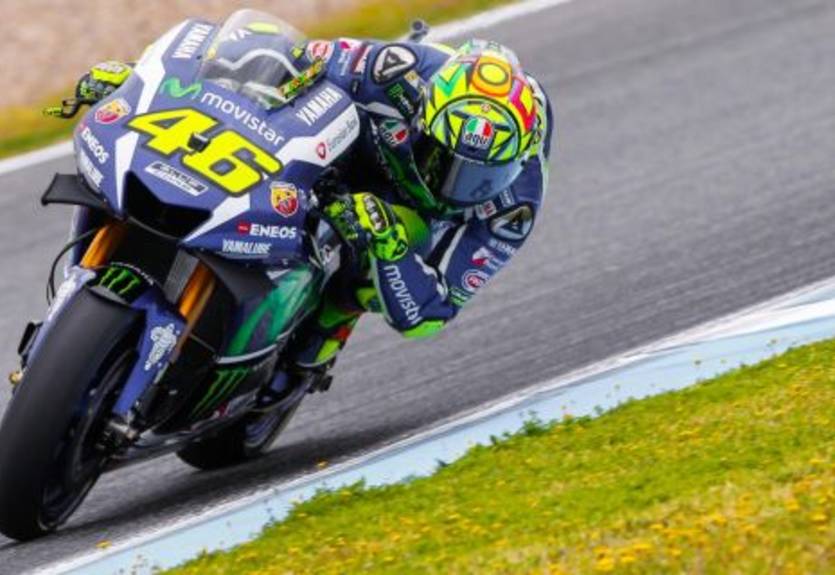 Moto GP. Росси берет поул в Хересе