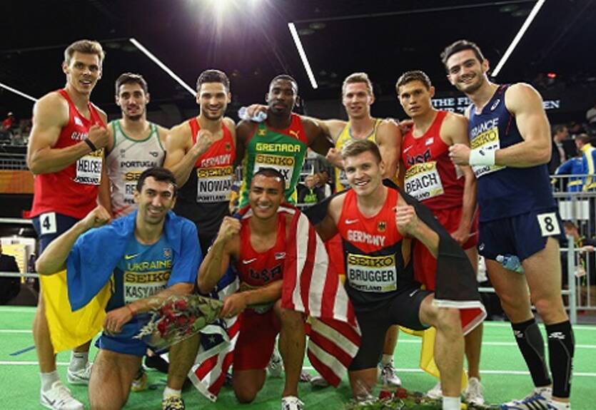 Многоборье. ЧМ в помещении. Касьянов — второй, у Мохнюк и Федорова берут серебро и бронзу