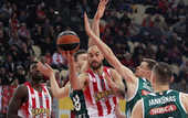 Евролига. Топ-16. Победы Олимпиакоса и Анадолу Эфес, поражение Уникахи