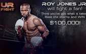 Рой Джонс проведет поединок против болельщика