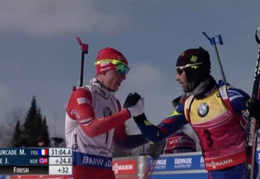 Биатлон. Кубок мира. Йоханнес Бе не удержал победу