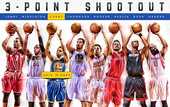 НБА. Карри, Харден и Томпсон выступят в конкурсе трехочковых