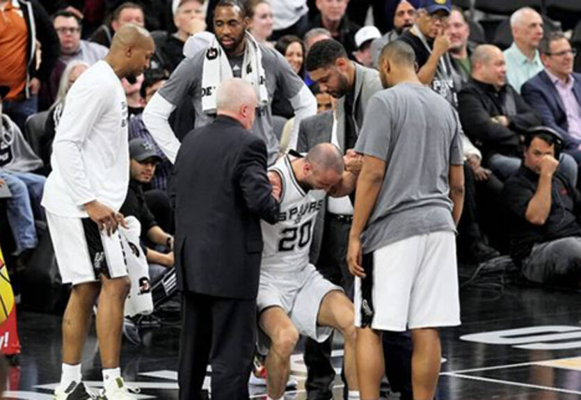 НБА. Джинобили выбыл из строя на долгий срок
