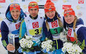 Биатлон. Кубок IBU. Два золотых подиума для Украины