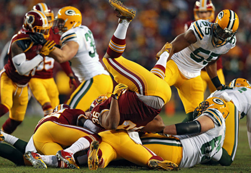 НФЛ. Плей-офф.Грин-Бэй не оставляет шансов Вашингтону