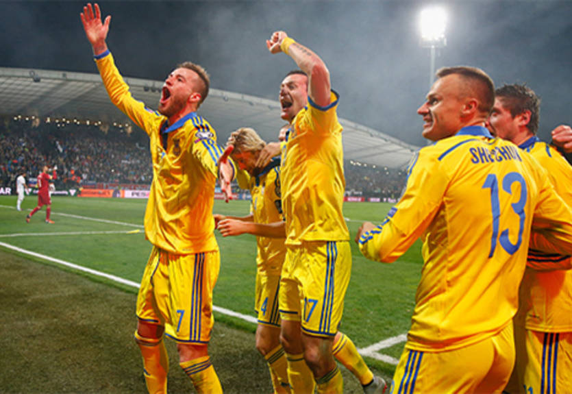 Украина сыграет с Румынией