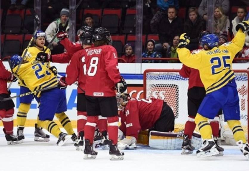 МЧМ-2016. Швеция сильнее Швейцарии