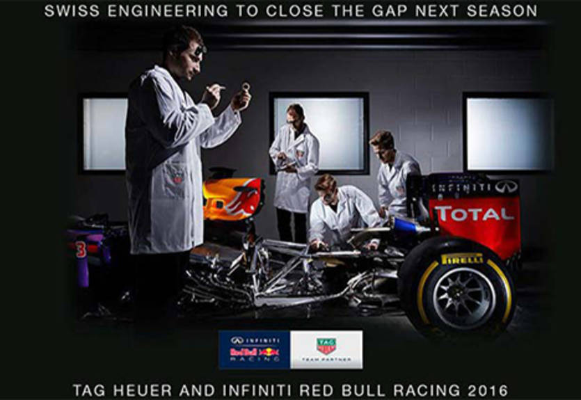 Формула-1. Ред Булл получит моторы Renault под брендом TAG Heuer