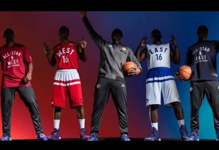 Представлены формы команд на Матч всех звезд НБА. ФОТО