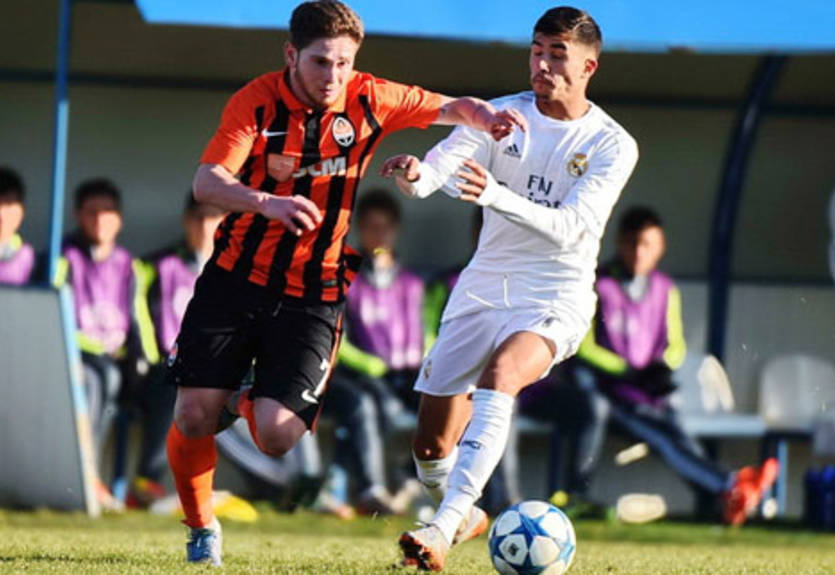 Юноши Реала разгромили Шахтер