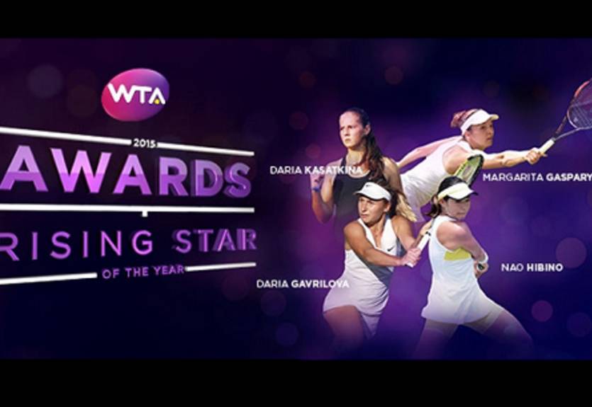 WTA огласила претенденток на награду "Восходящая звезда"