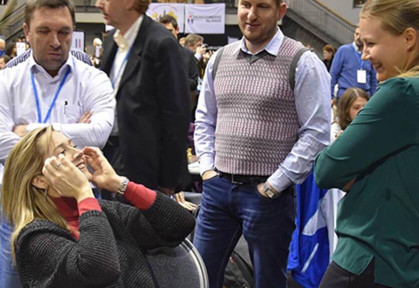 Шахматы. Чемпионат Европы. Украинки вышли на Россию