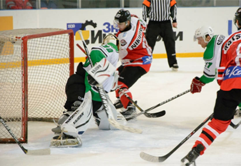 Хоккей. Столкновение в Дружковке