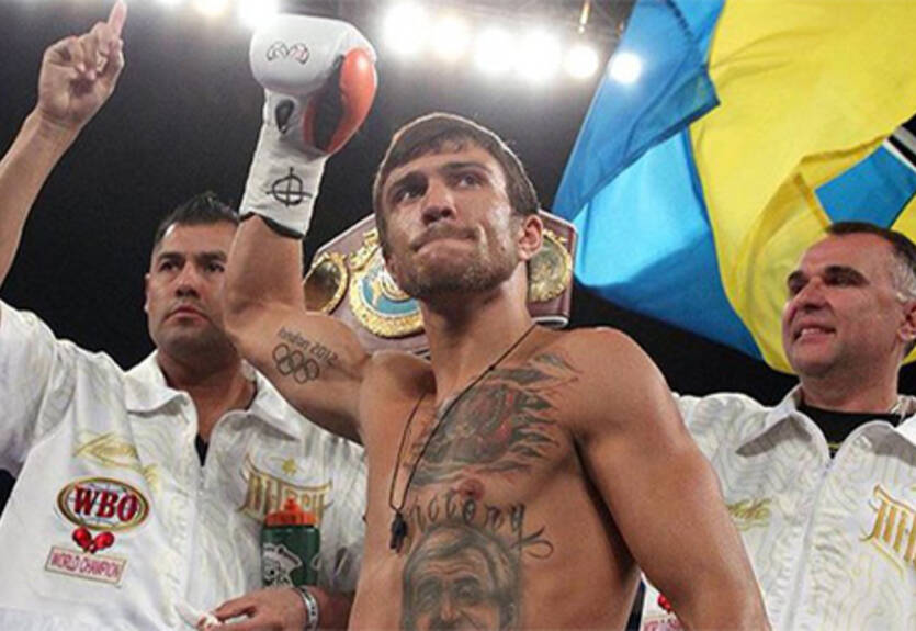 Ломаченко: "Спасибо команде, за то что они меня терпят"