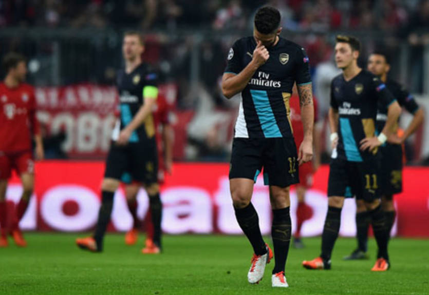 Бавария громит Арсенал, волевая победа Олимпиакоса