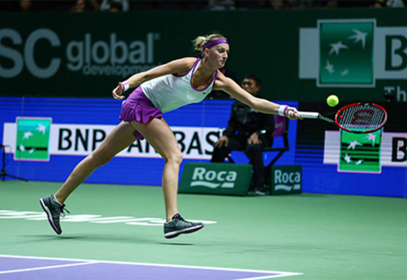 Итоговый турнир (WTA). Квитова сильнее Шафаржовой, Мугуруса обыграла Кербер