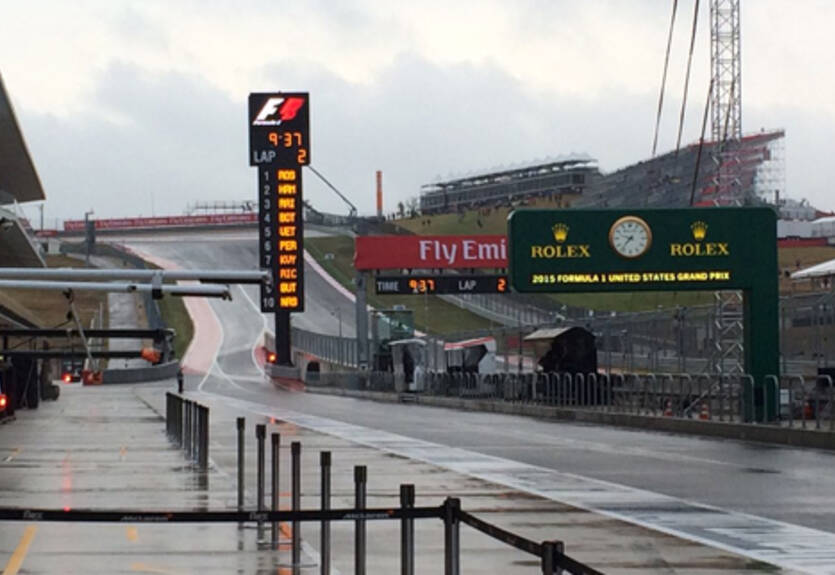 Формула-1. ГП США. Росберг — лидер первой тренировки