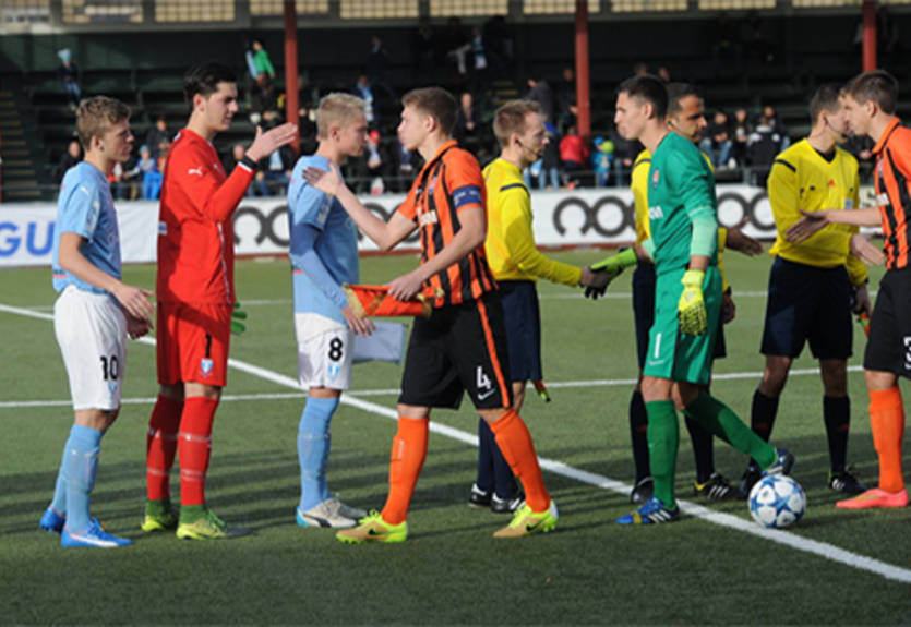 Перестрелка молодежи Мальме и Шахтера