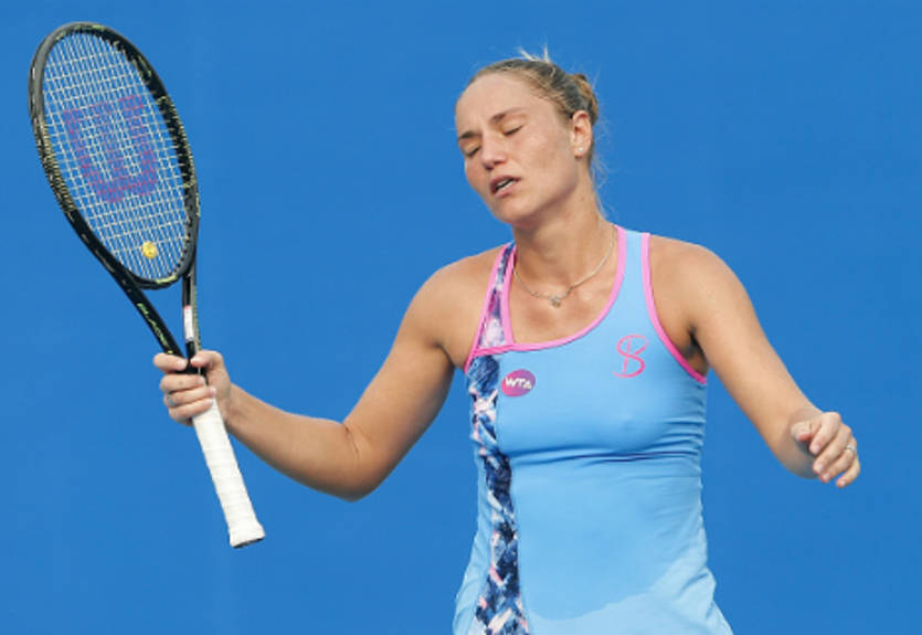 Бондаренко зачехлила ракетку в Тяньцзине