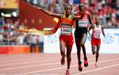 Легкая атлетика. ЧМ. Дибаба вырывает победу в марафоне