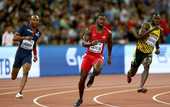 Легкая атлетика. ЧМ. Гэтлин и Болт – в финале 200-метровки