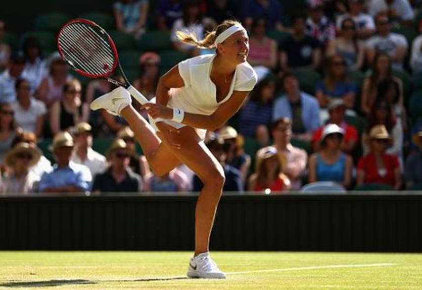 Уимблдон (WTA). Капитуляция Квитовой, Возняцки громит Джорджи