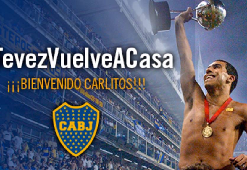 Официально: Тевес возвращается в Бока Жуниорс