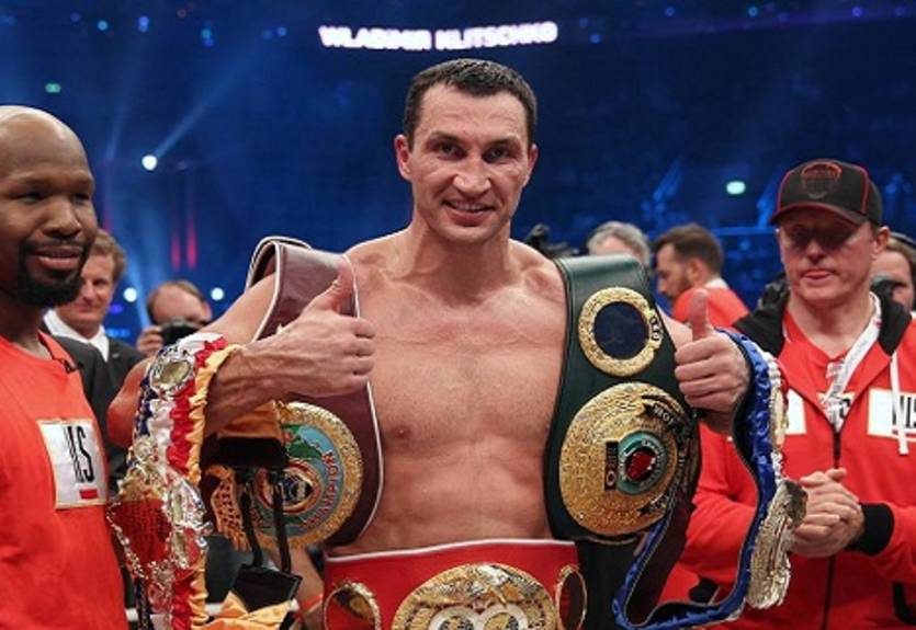 Кличко: "Уайлдер — одна из моих целей, я хочу объединить все пояса"