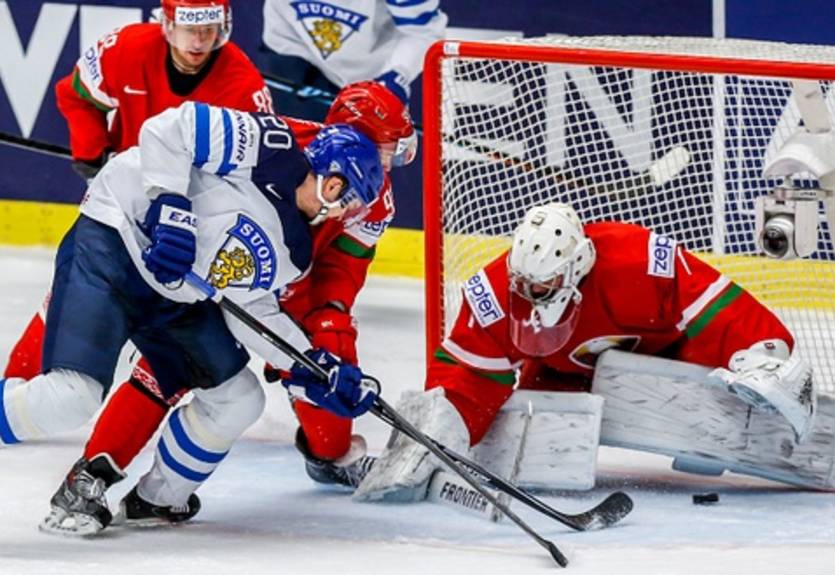 ЧМ. Беларусь взяла очко в игре с Финляндией