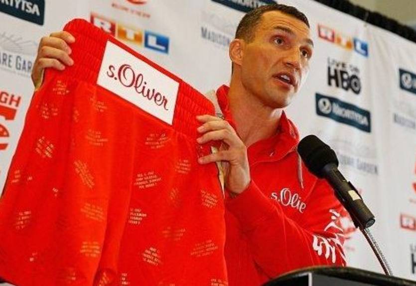 Кличко выйдет на бой с Дженнингсом в особенных шортах