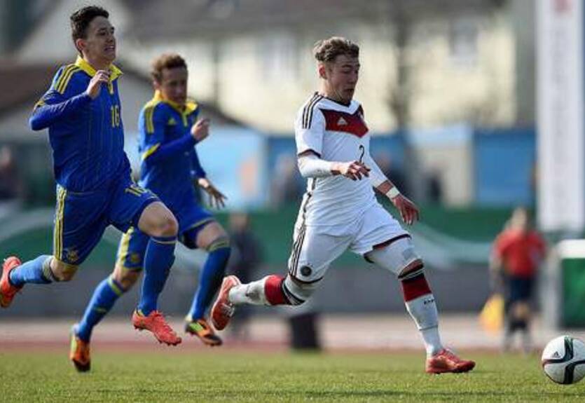 Сборная Украины U-17 разгромно уступила немцам